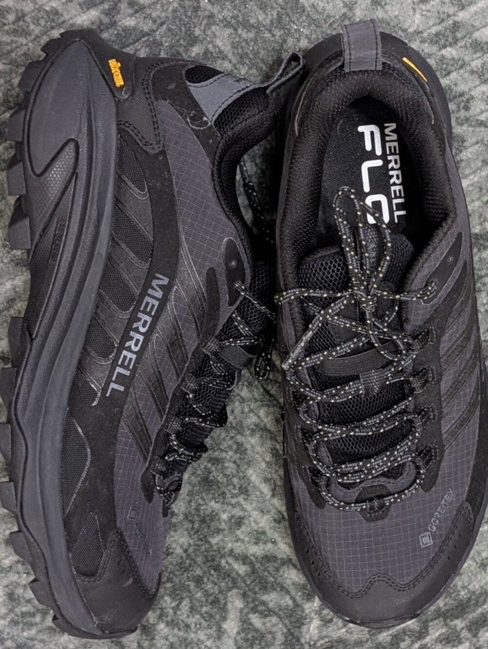Merrell Women's Size 10.5 Moab Speed 2 GORE-TEX Black Hiking Shoe J500452Z